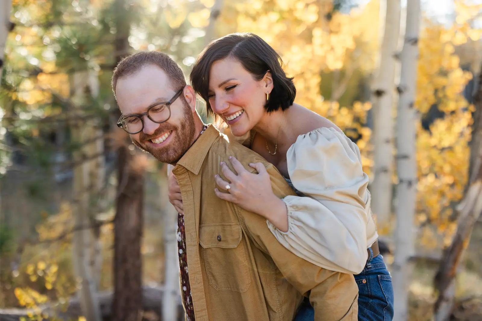 Chanelle and Colin engagement photo