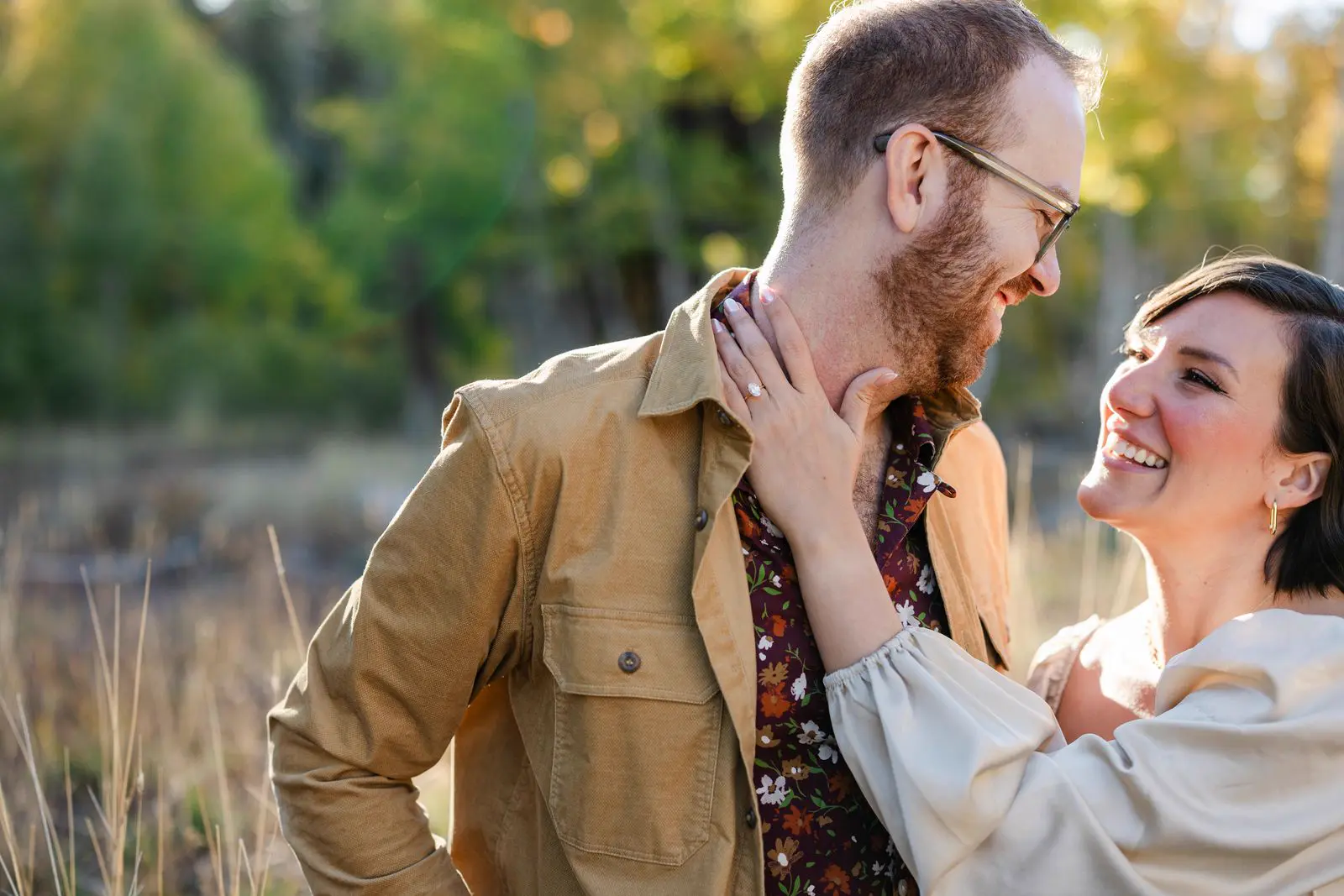 Chanelle and Colin engagement photo